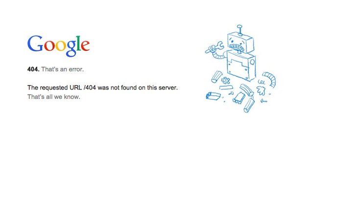 2013年,Google有一次宕机了5分钟,全球互联网流量下降了40%。